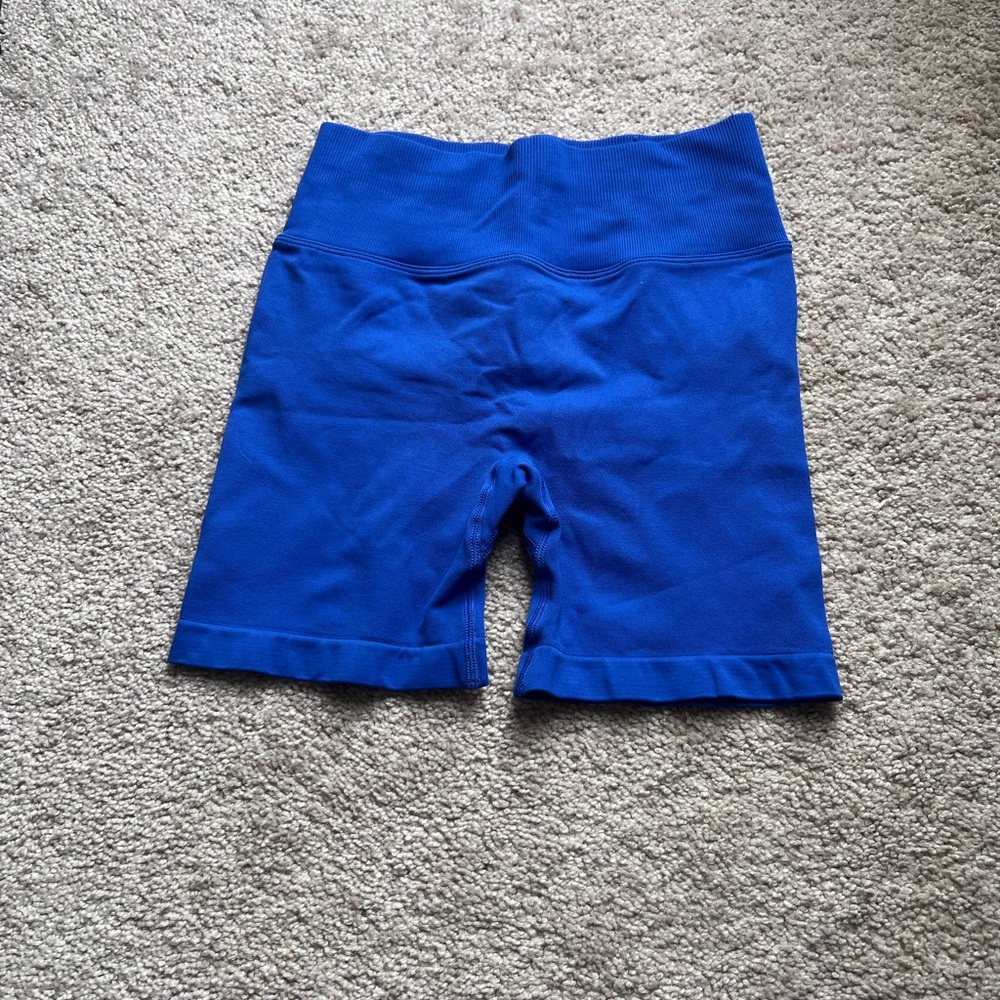 Blue Women's Bike Shorts